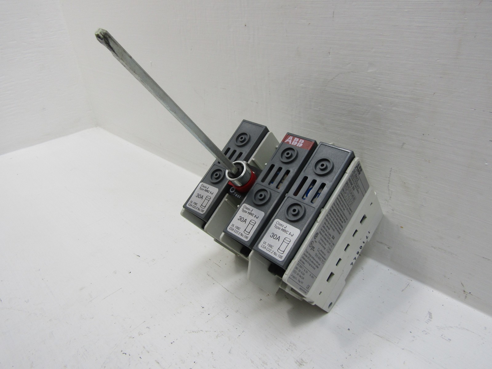 ABB OS-30AJ12 30 Amp 600V General Purpose Switch 30A 20-HP