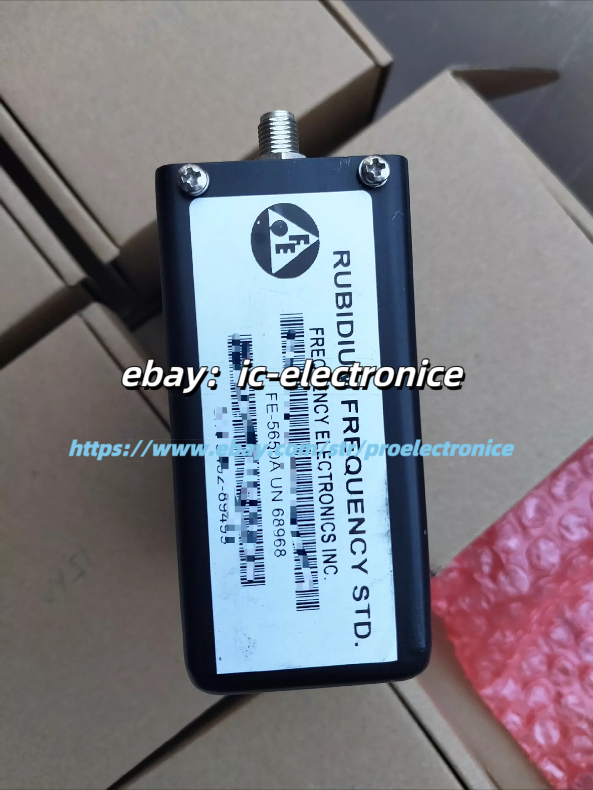 1 pcs FE-5650A Rubidium Frequency Standard TESTED Fast Lock 10MHz-