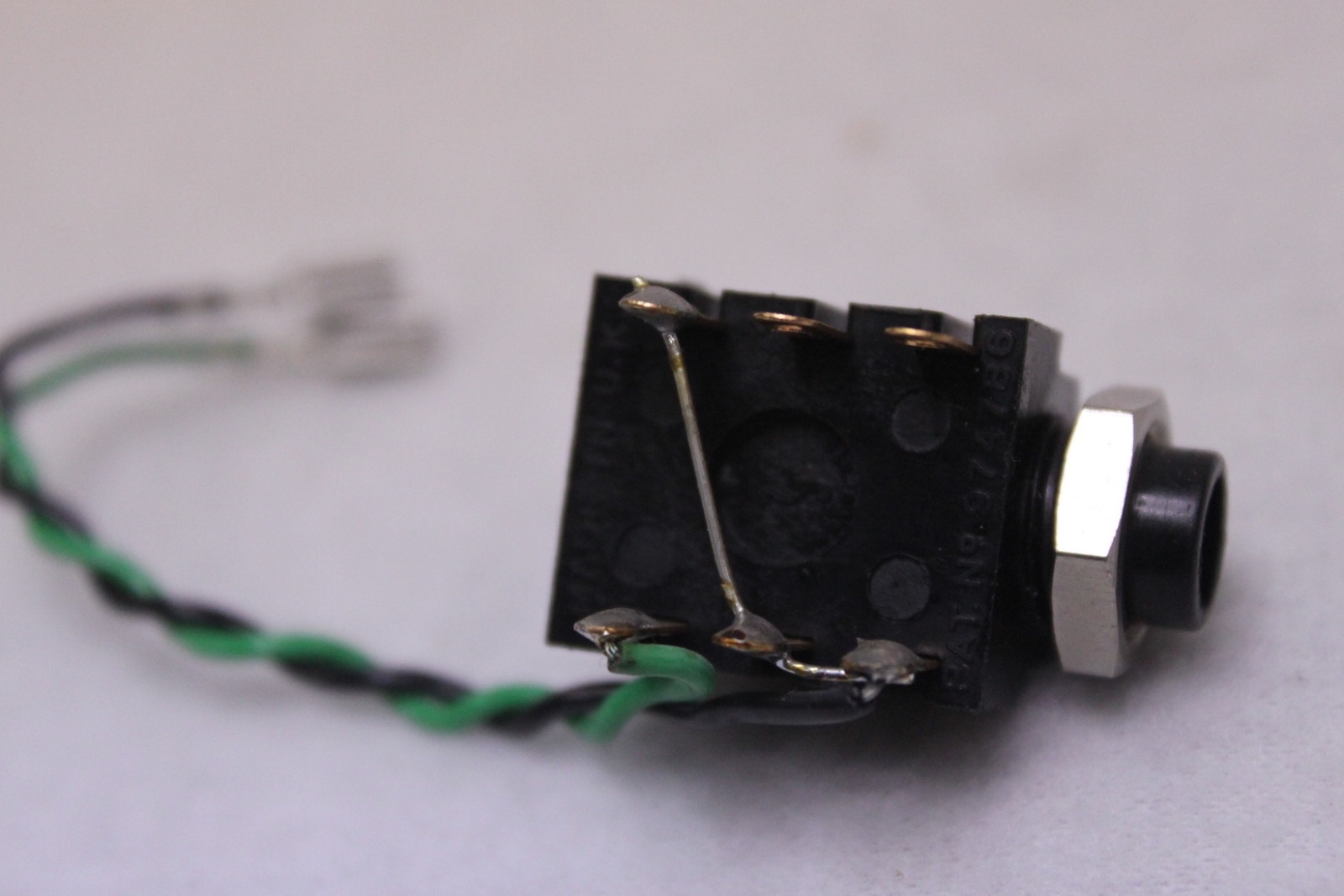 Studer REVOX B77 parts - used Microphone Input Socket