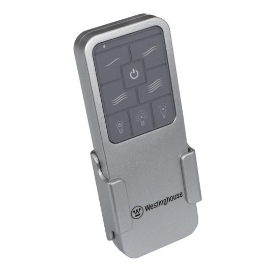 Westinghouse Lighting 7788200 Silver Backlit Ceiling Fan Remote