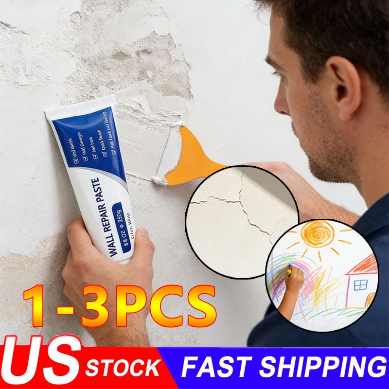 Drywall Patch Repair Kit 250G Wall Mending Agent Multi-Functional Quick Drying