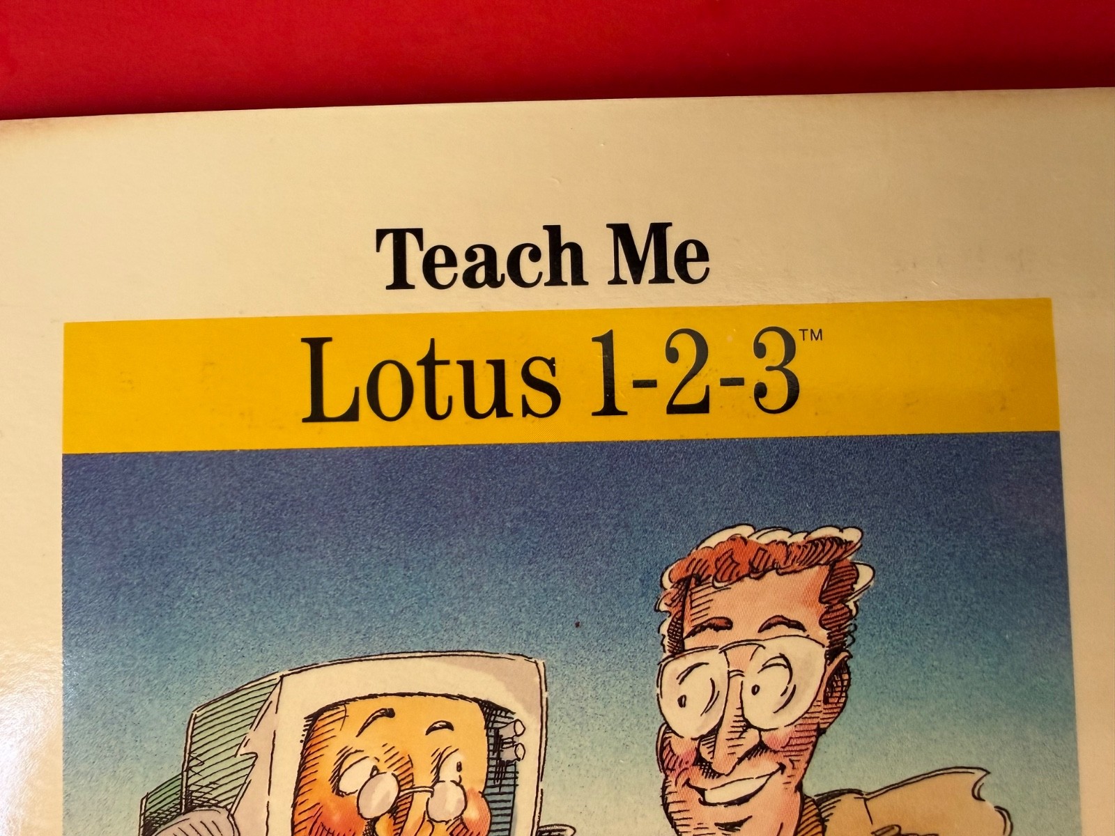 Teach Me Lotus 123 5.25" Floppy Disks Software for PC / IBM Computers