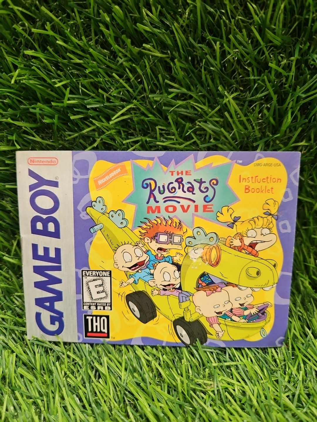 The Rugrats Movie (Nintendo Game Boy, 1998) Manual Only Read