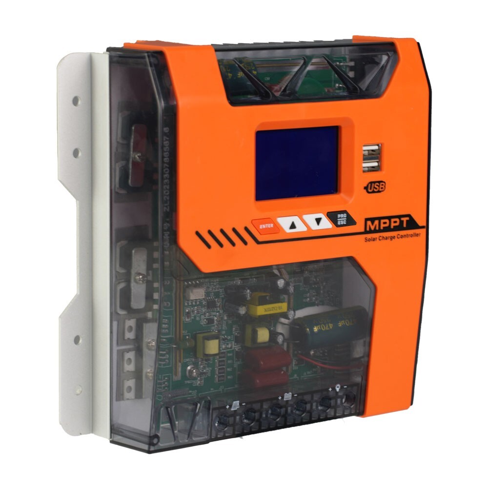 20A 40A 60A 12V 24V/36V/48V MPPT Solar Charge Controller Panel Battery Regulator