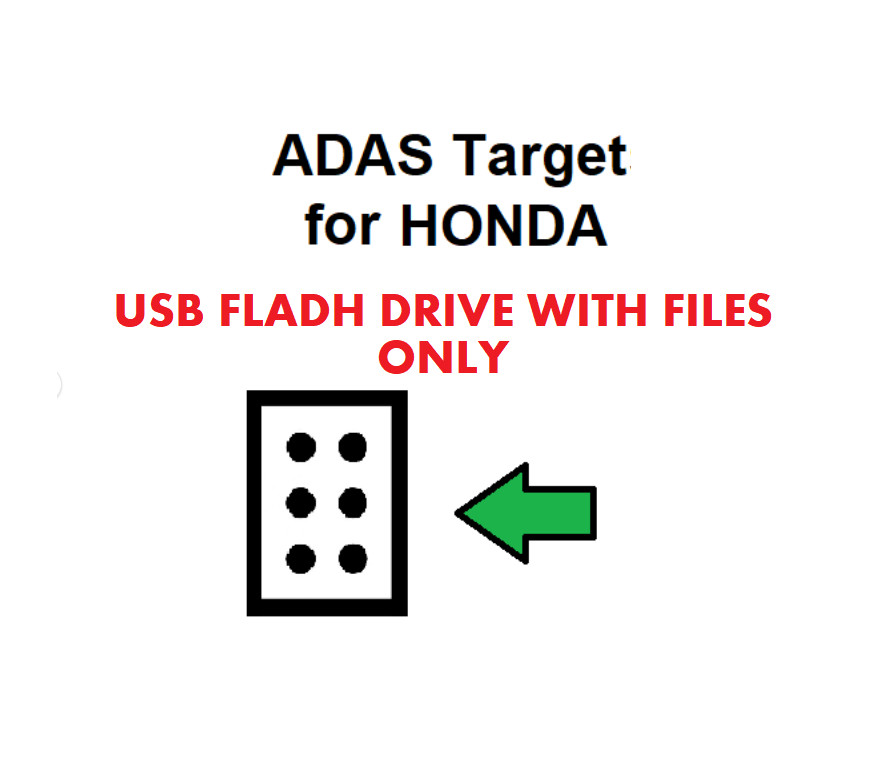 Honda ADAS calibration target board LANEWATCH-070ak-t2aa110-USB FLASH DRIVE ONLY