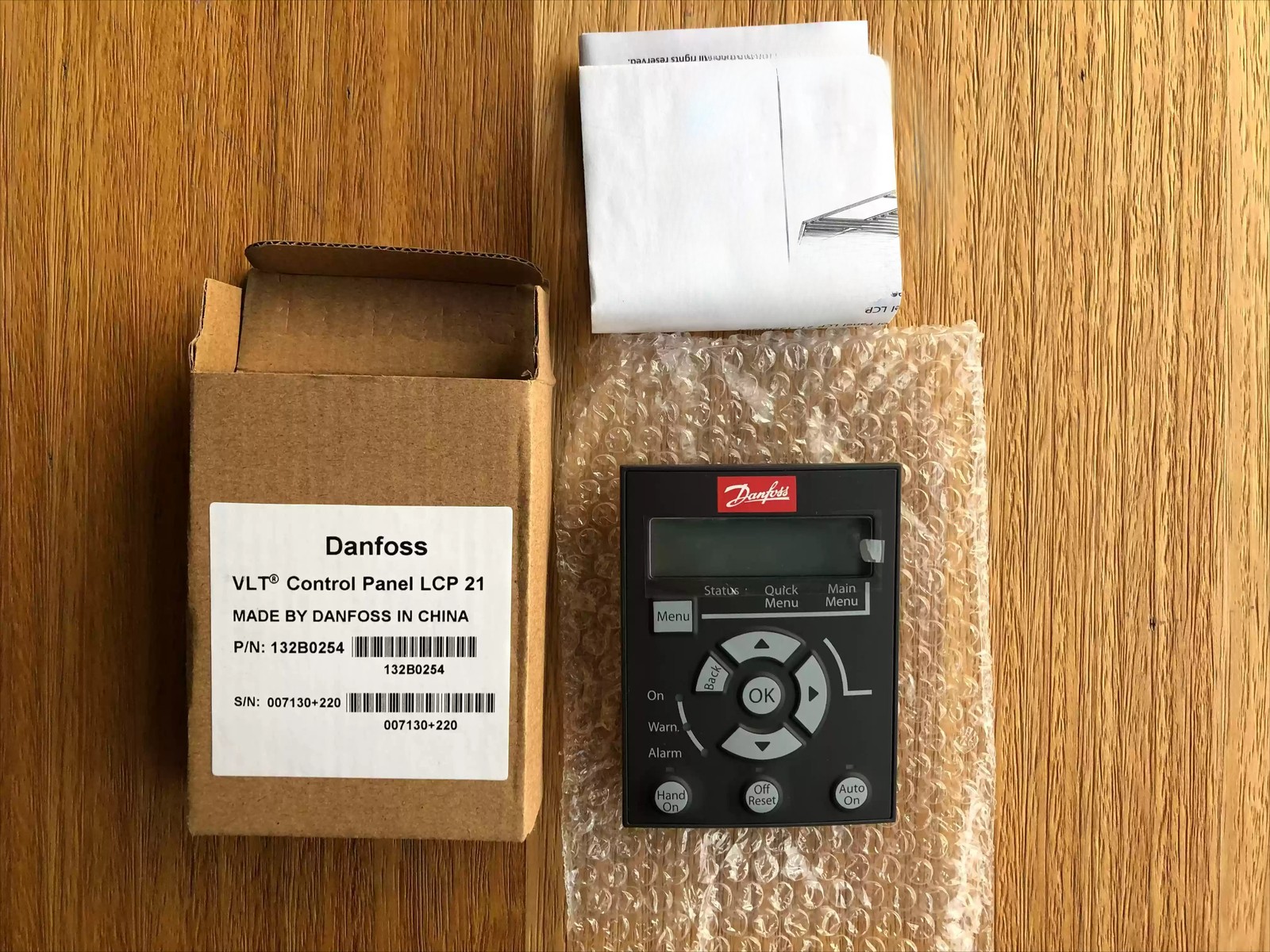 1PC NEW Danfoss FC-280 Inverter LCP21 132B0254 control panel Free Shipping