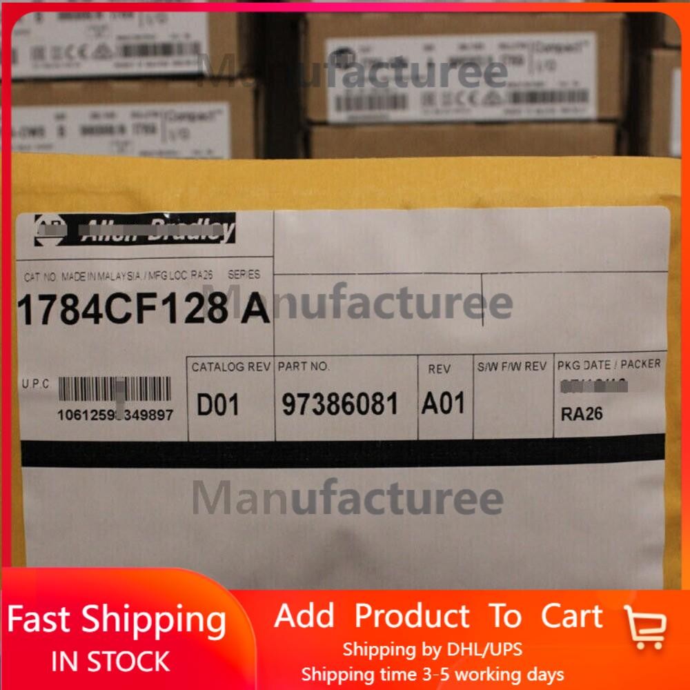 1784-CF128 ControlLogix CompactFlash Card Brand New AB Original Sealed 1784CF128
