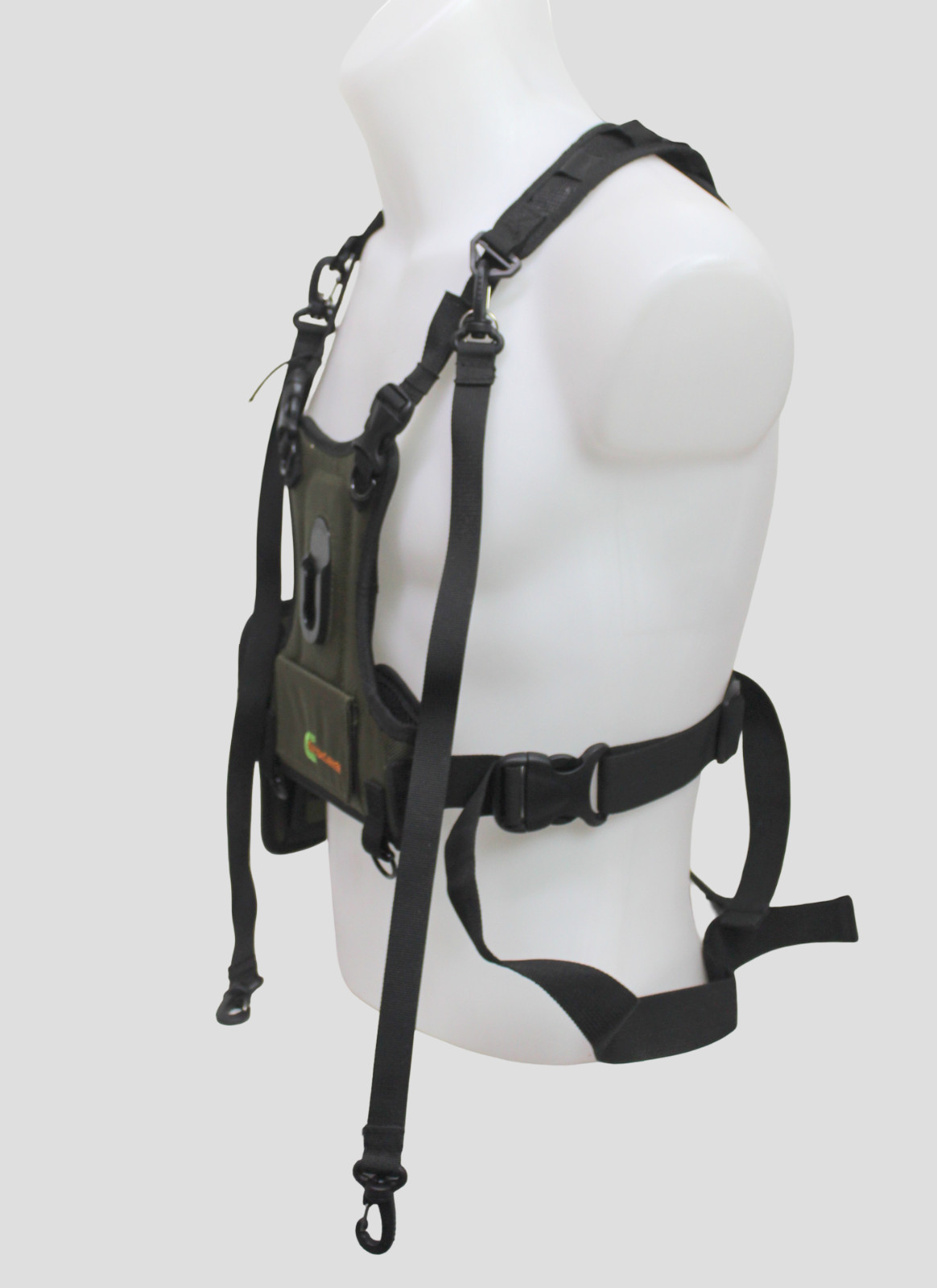 Cotton Carrier Camera Harness System Olive Black