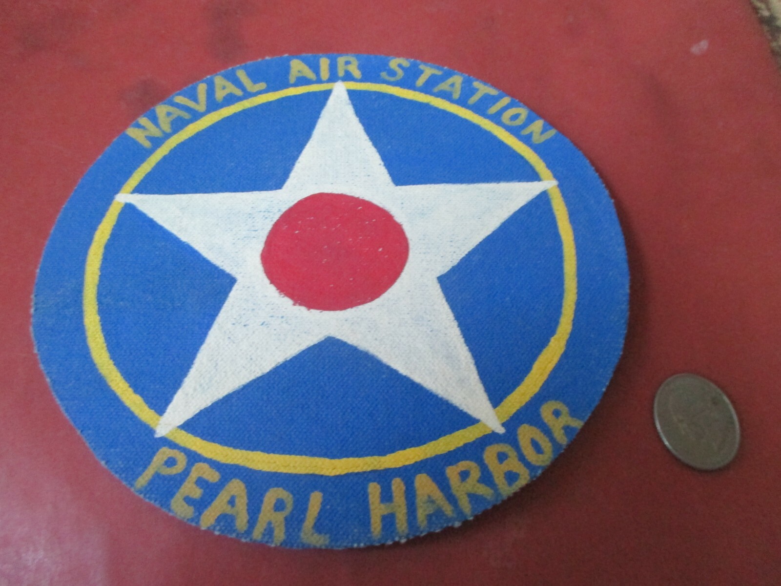 WWII NAVALCORPS AIR STATION PEARL HARBOR    FLIGHT JACKET  PATCH