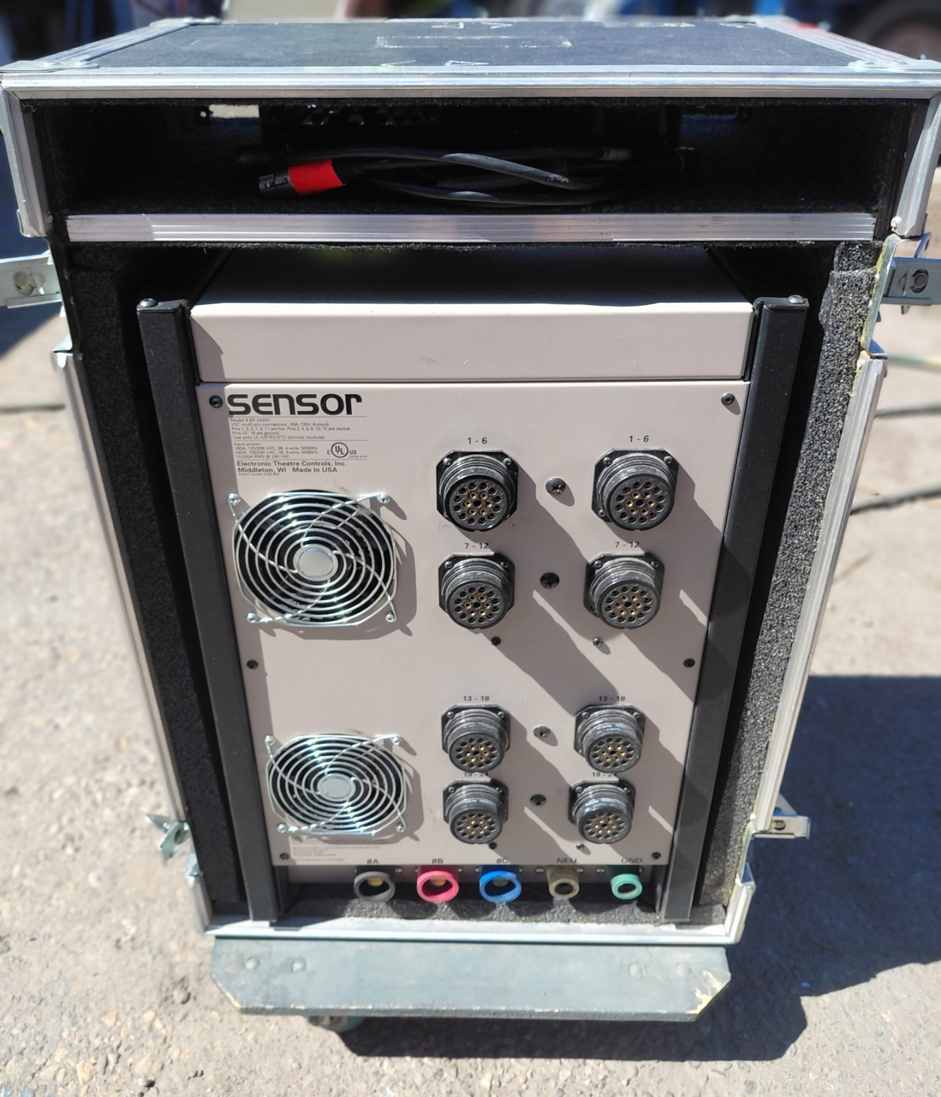 ETC Sensor SP-2420V 24-Channel Commercial Touring Dimmer Rack Pack