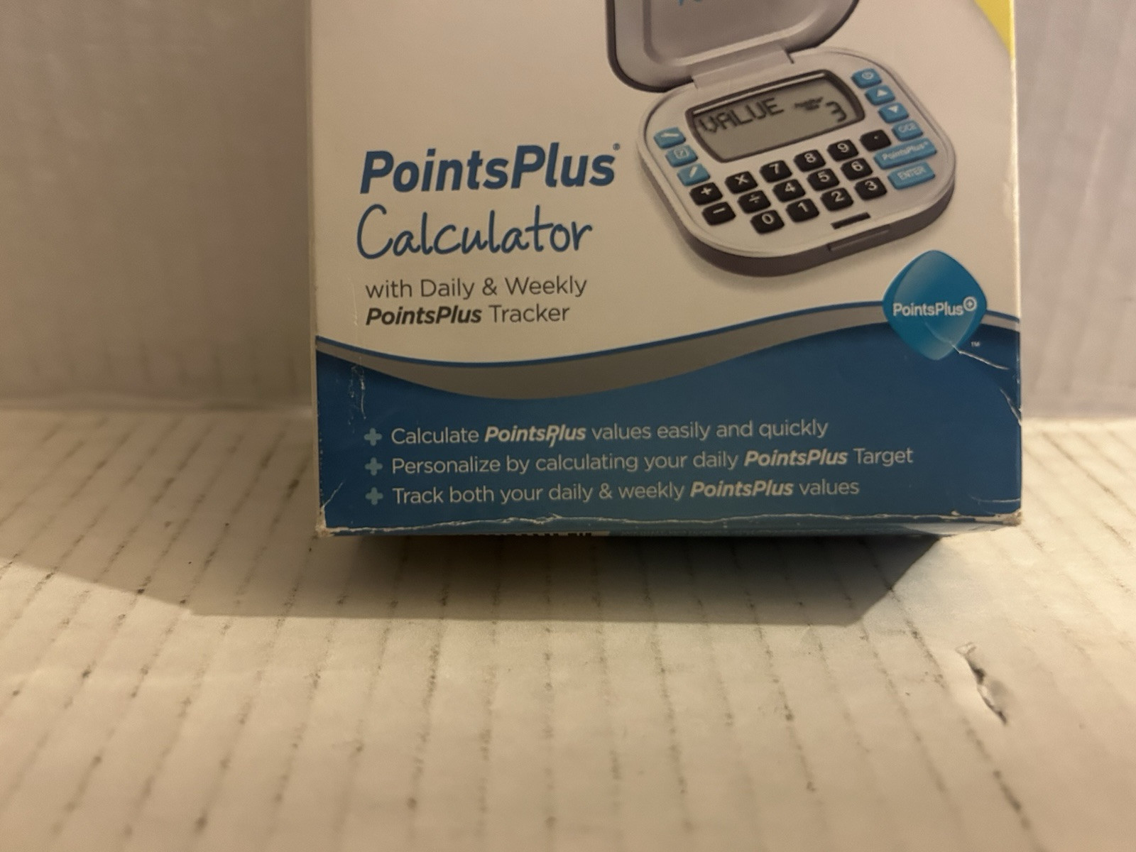 Weight Watchers calculator PointsPlus BIG BUTTON NAC-5A Daily Weekly Tracker