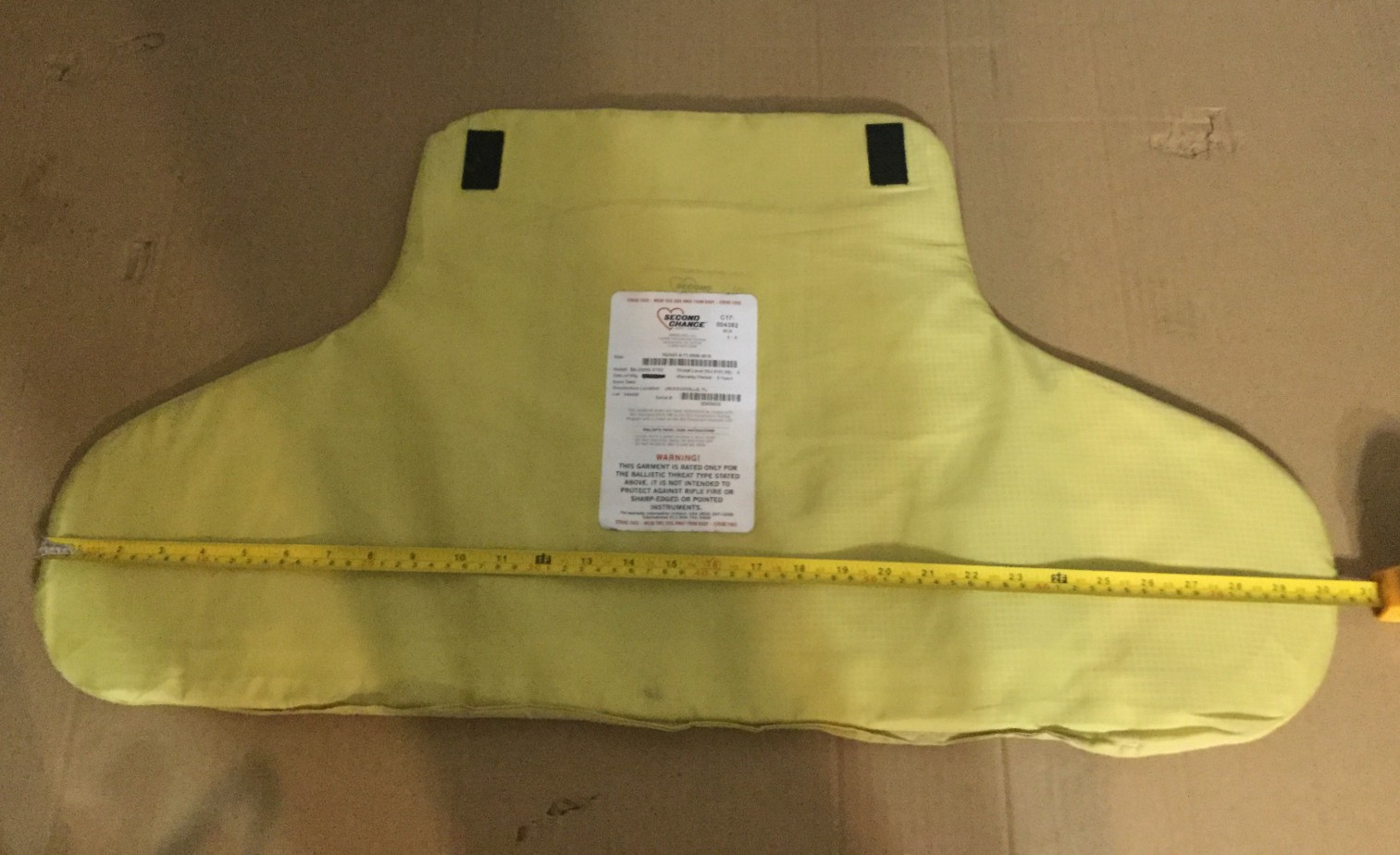 bullet proof  lvl II body armor ballistic armor fair to good condition  XXL +++