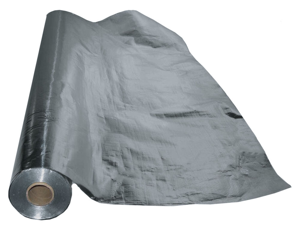 40SQFT (4FT) Reflective Foil SAUNA Insulation Radiant Barrier (PURE ALUMINUM)
