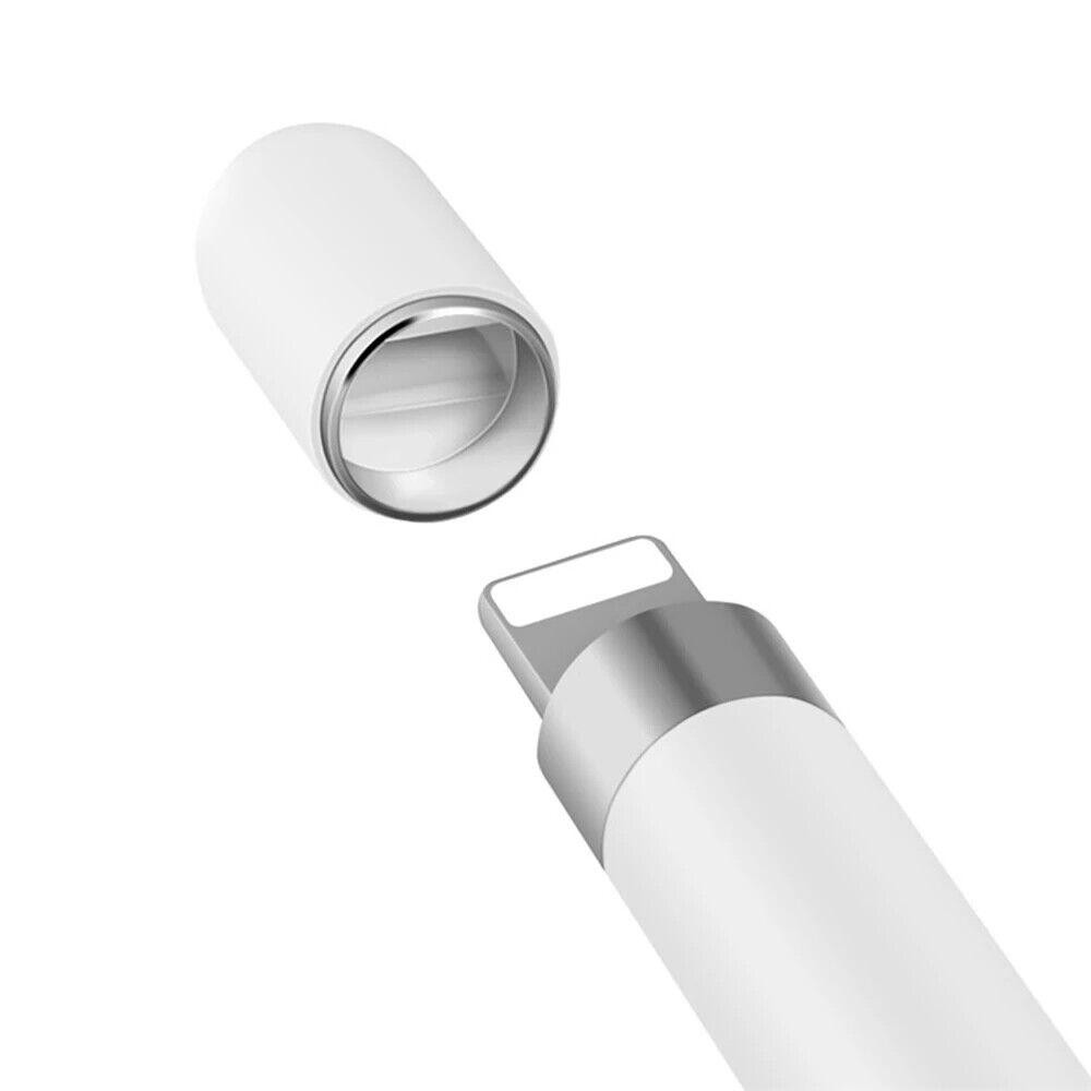 White Pencil Cap Replacement Magnetic Protective Case Cap For Apple Pencil