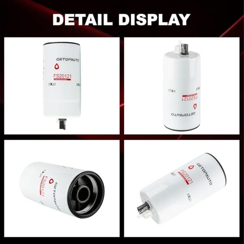 FS20121 Fuel Water Separator Cartridge Compatible with Cummins Cummins L9,