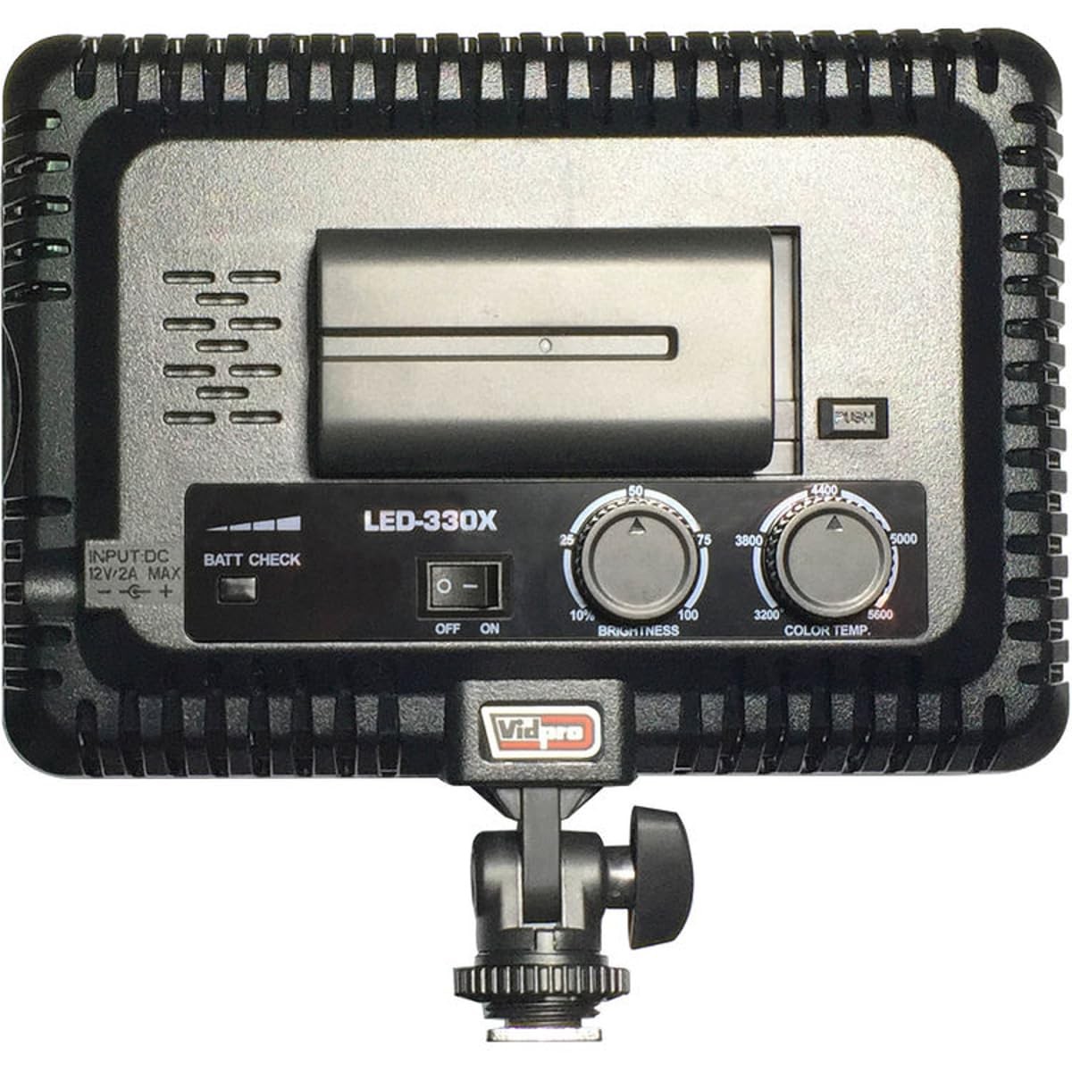 LED-330X Photo and Video Light Kit - On Panel LED Light - Adjustable and Dimm...