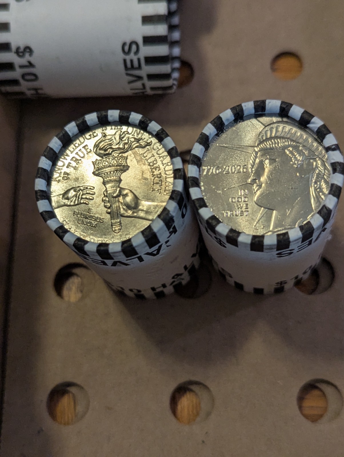 2026P Liberty Half Dollar Roll-20 Coins Unopened, Uncirculated, Heads, SemiQ