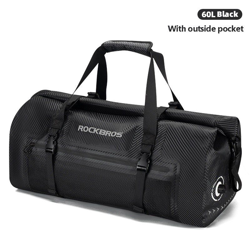 ROCKBROS Motorcycle Rear Bag Luggage Storage Pannier Waterproof 20-60L Capacity