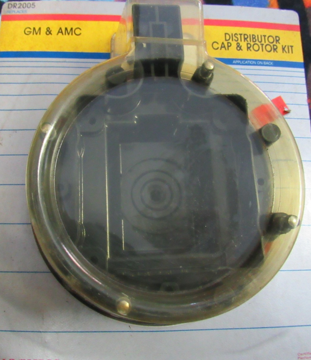 NEW Wells - DR2005 - 4-Cylinder - GM AMC JEEP -Distributor Cap & Rotor 70'S 80'S