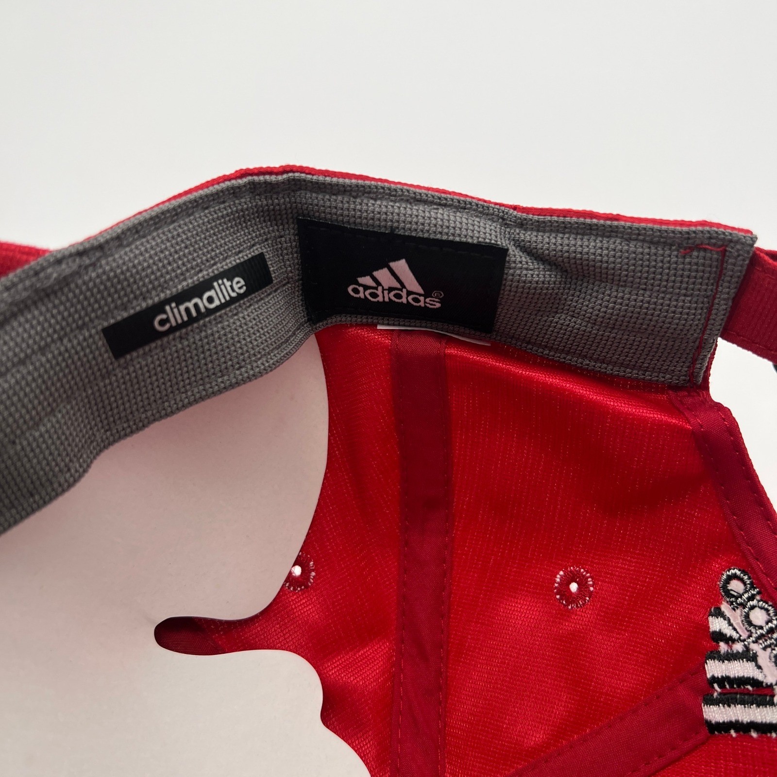 NCSU Wolfpack Adidas Climalite Red Adjustable Baseball Cap Hat New
