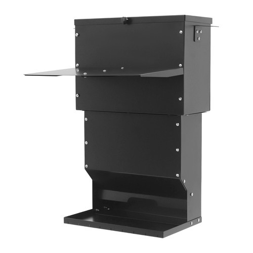 Hanging Automatic Deer Feeder with Lid Gravity Feeders Box Outdoor Weatherproof