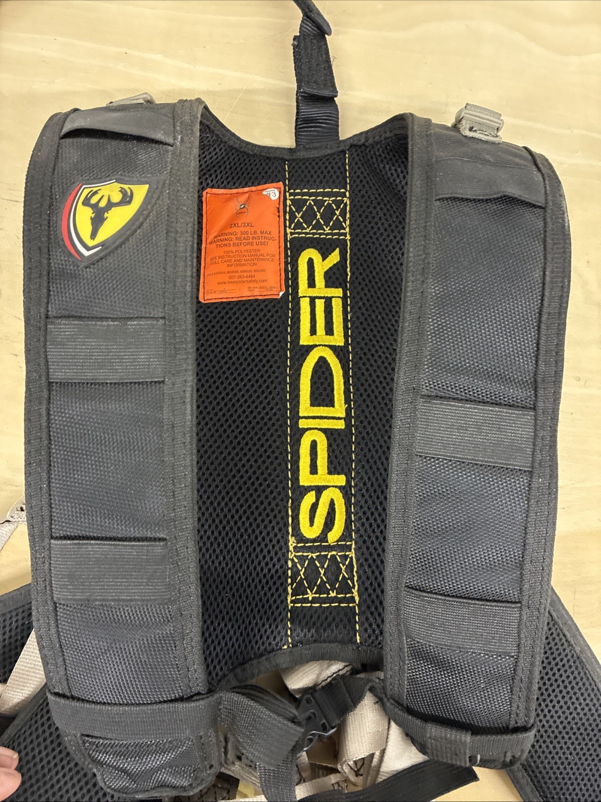 Tree Spider Harness Speed Harness 2XL-3XL with Free Tree Strap