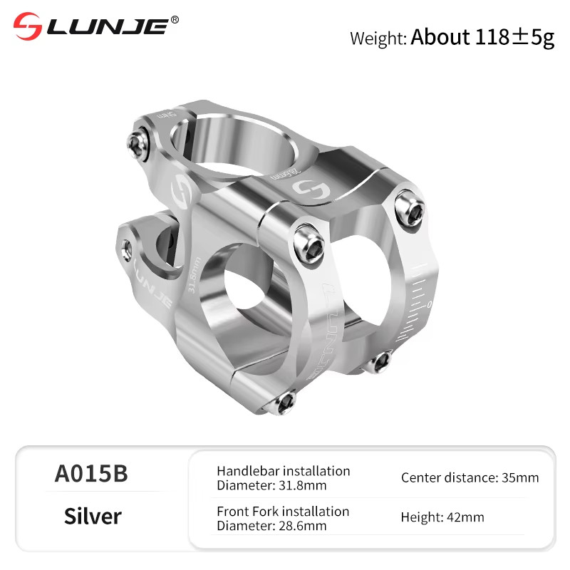 CNC Bicycle Stem 31.8 Cycling Stem Riser Table MTB Power Aluminum Alloy Handleba