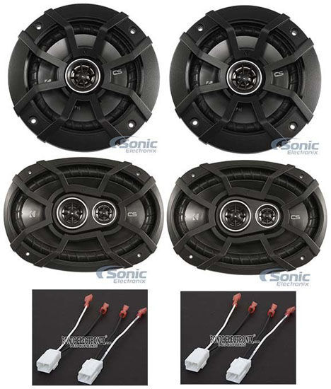 Kicker Coaxial Speaker Upgrade for 2002 - 2008  Dodge Ram Truck 1500