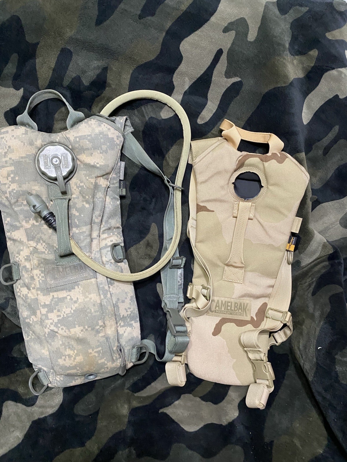 US Military Camelback One W/ Bladder & One Carrier