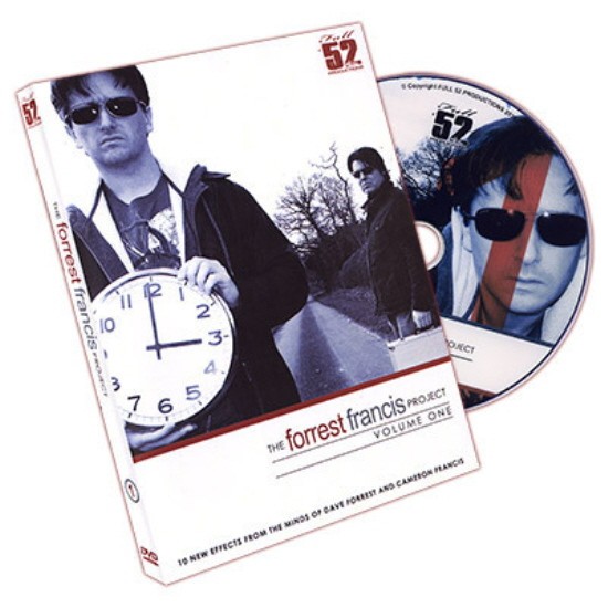 FORREST FRANCIS PROJECT DVD - VOL# 1 - CARD MAGIC - 1 HOUR 44 MINUTES