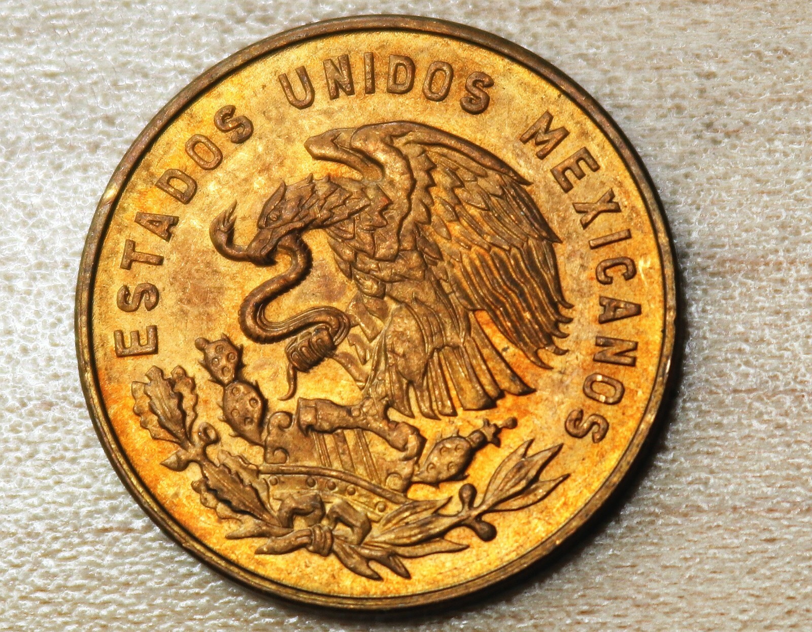 1961 Mexico 5 Centavos