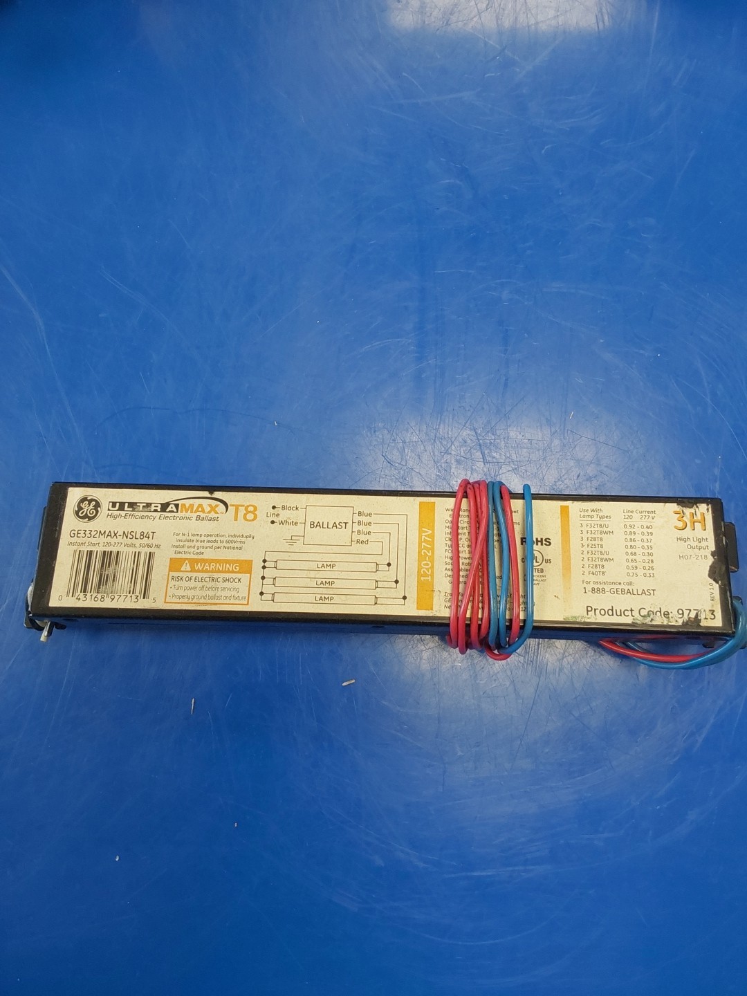 General Electric GE-332-MAX-NSL84T. 3H High Light Output