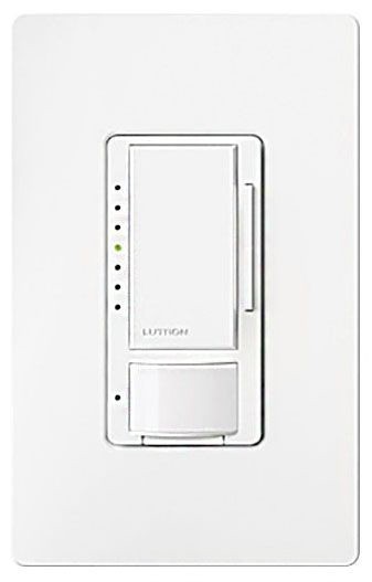 Lutron Maestro MSCL-OP153M-WH Dimmer Occupancy Sensor Switch White CFL/LED