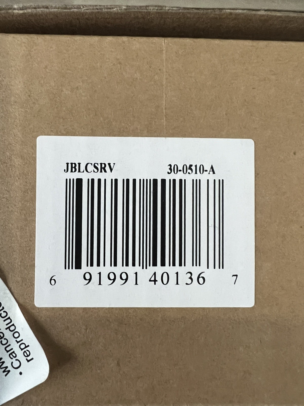 JBL Professional CSR-V-WHT Wall Controller with Volume Control New In Box!