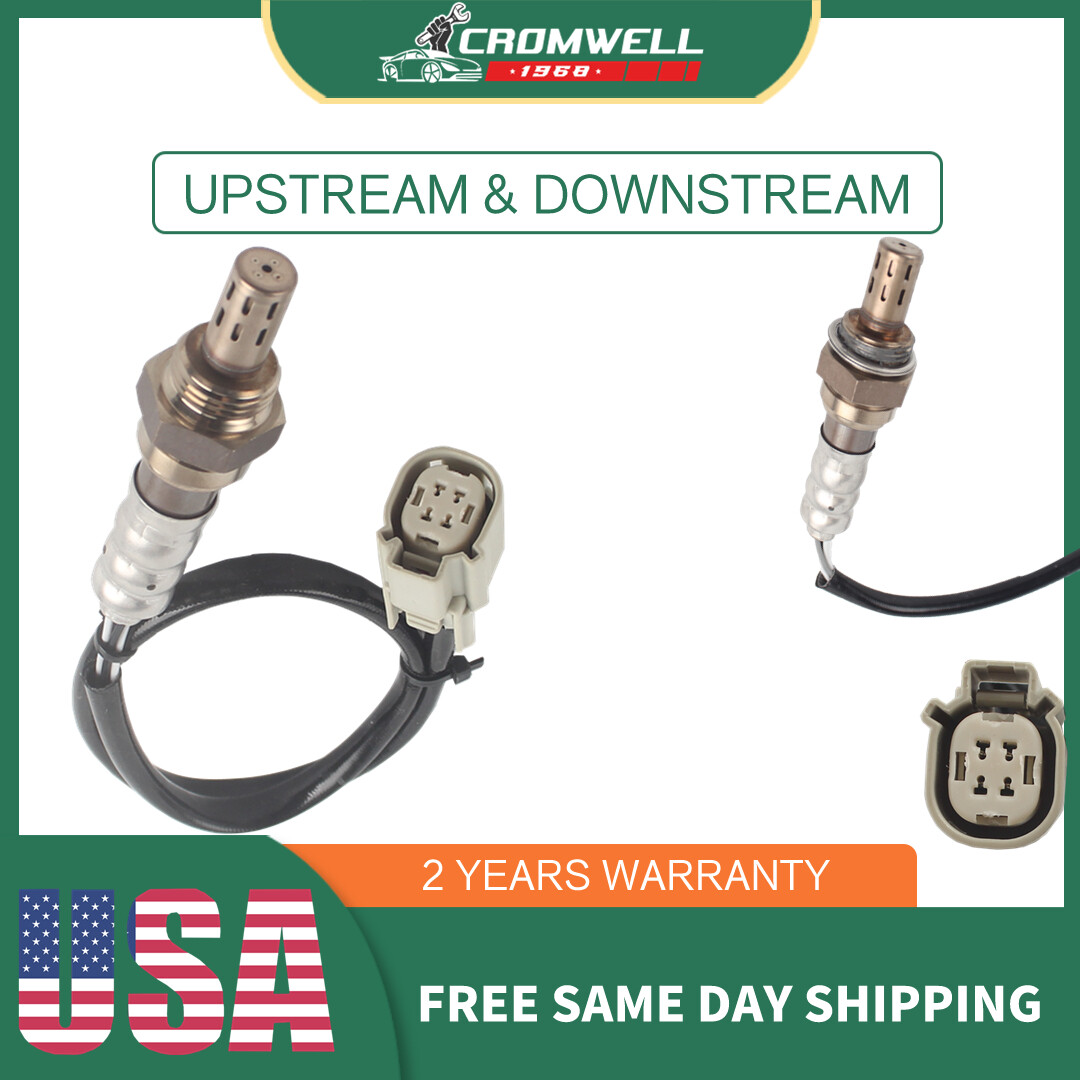 4PCS O2 Lambda Oxygen Sensors Upstream & Downstream For Lincoln MKS 2011-14 3.5L