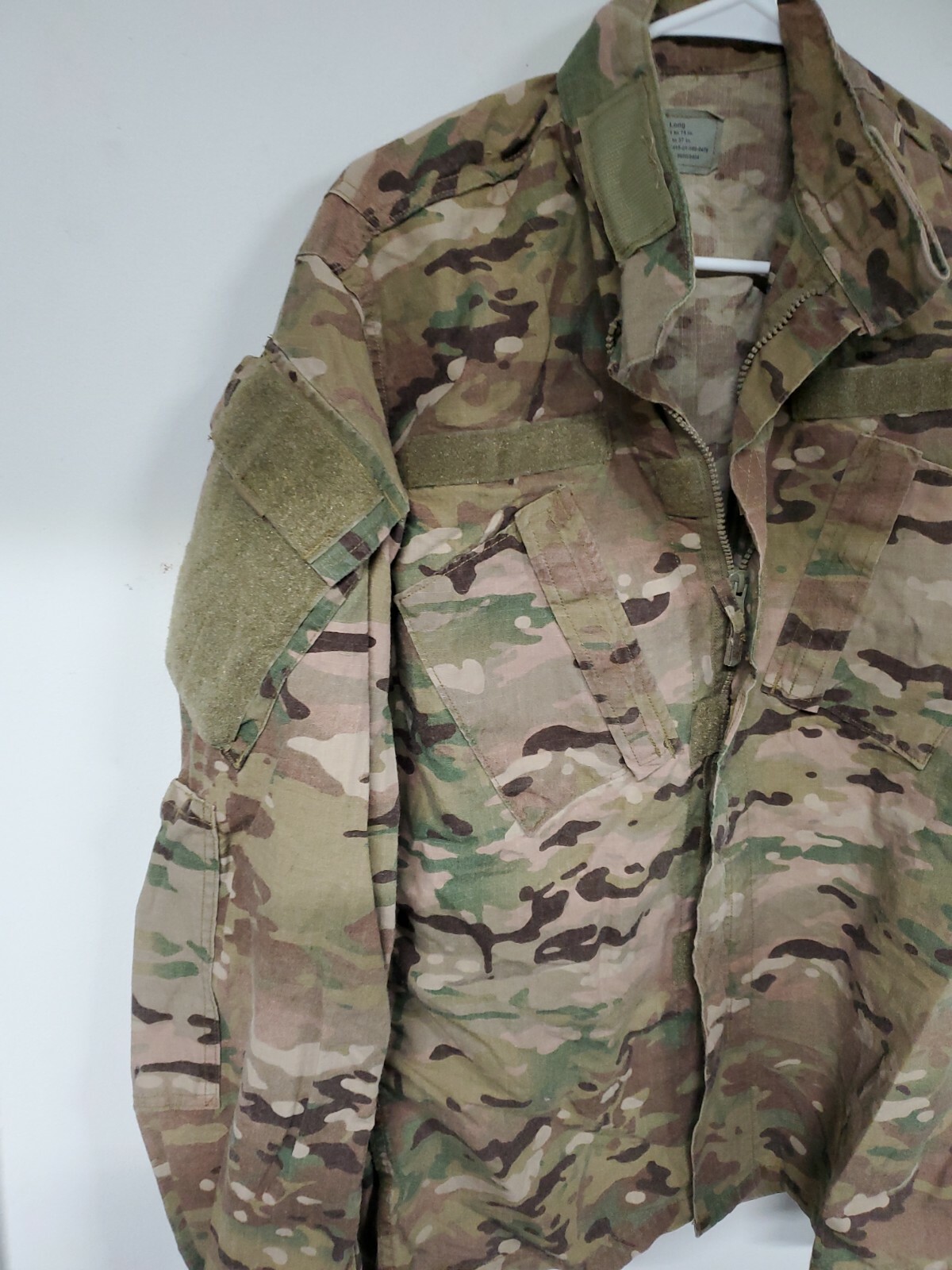 U.S. fire resistant ARMY MILITARY USGI MULTICAM small long top jacket