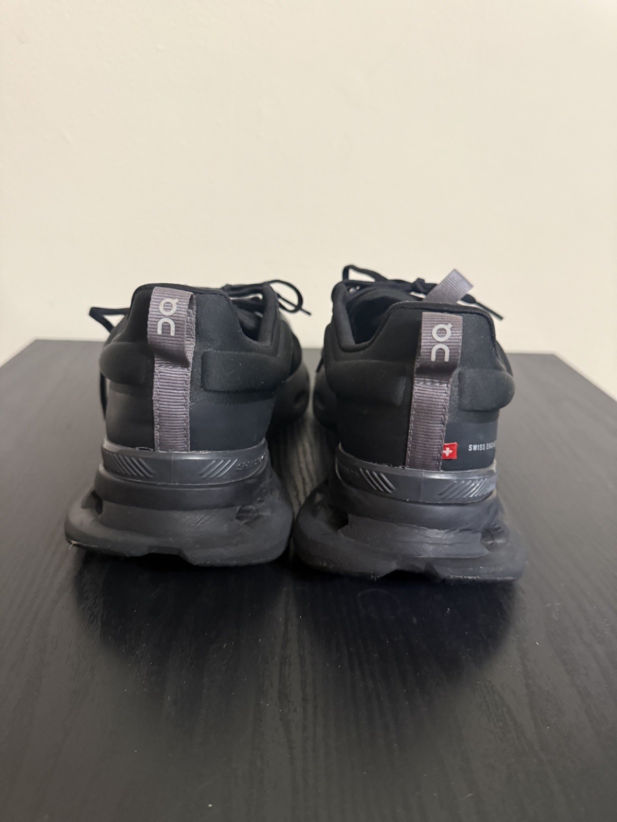 On Cloudnova X Running Shoes Black Eclipse Men Size 9.5