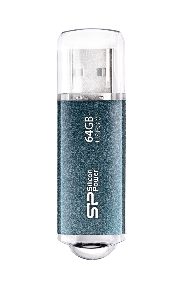 64GB Silicon Power Marvel M01 USB3.0 Flash Drive Icy Blue