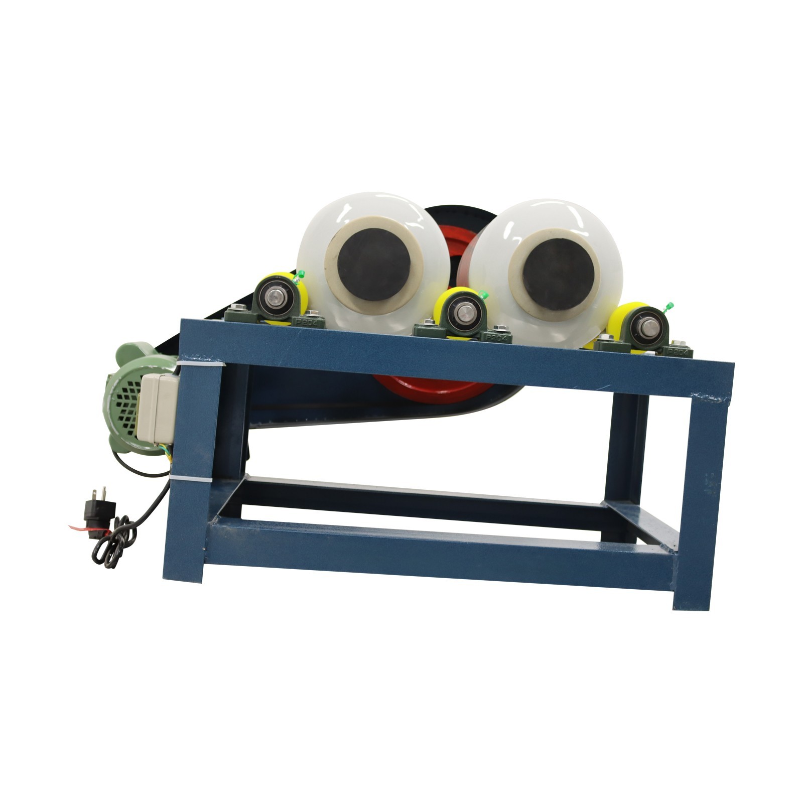 Horizontal Ball Mill Lab Fine Grinding Machine 5L Double Ceramic Jar 300 Mesh