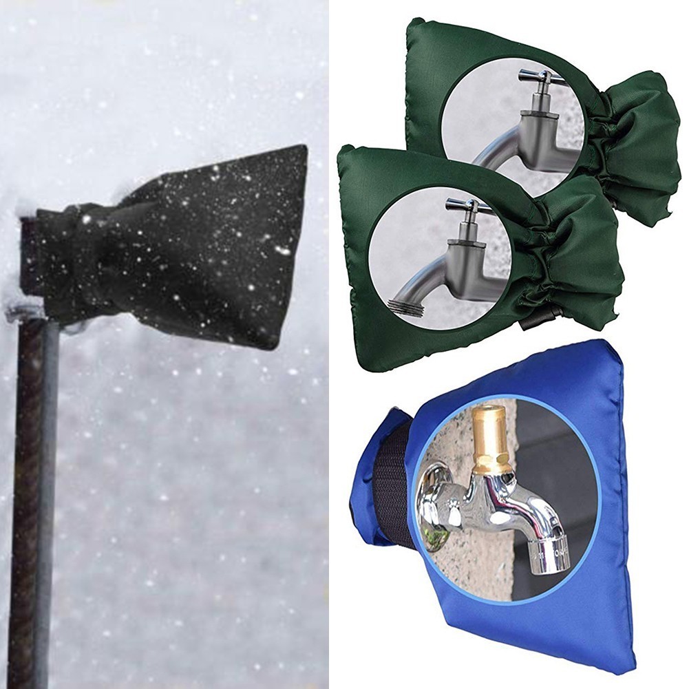 Insulating Tap Cover Winter Frost Jacket Thermal Protector for Outdoor Faucet