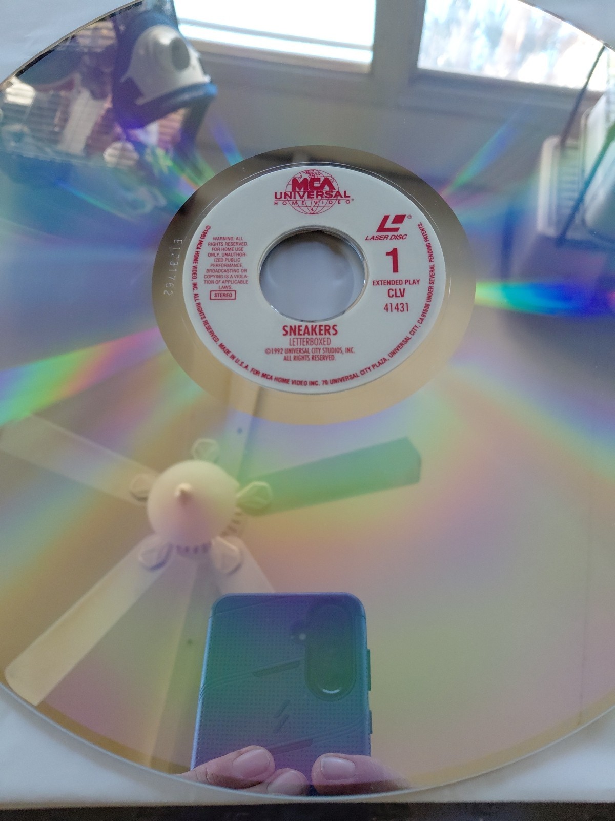 Sneakers (Laserdisc CLV/CAV, 1993)