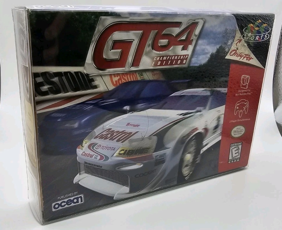 GT 64 Championship Edition Box Only Nintendo N64 Ocean Authentic