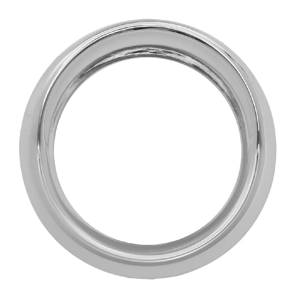 PETERBILT GGA 68165 CHROME PLASTIC SNAP-ON SMALL GAUGE COVER WITH VISOR 2-3/16