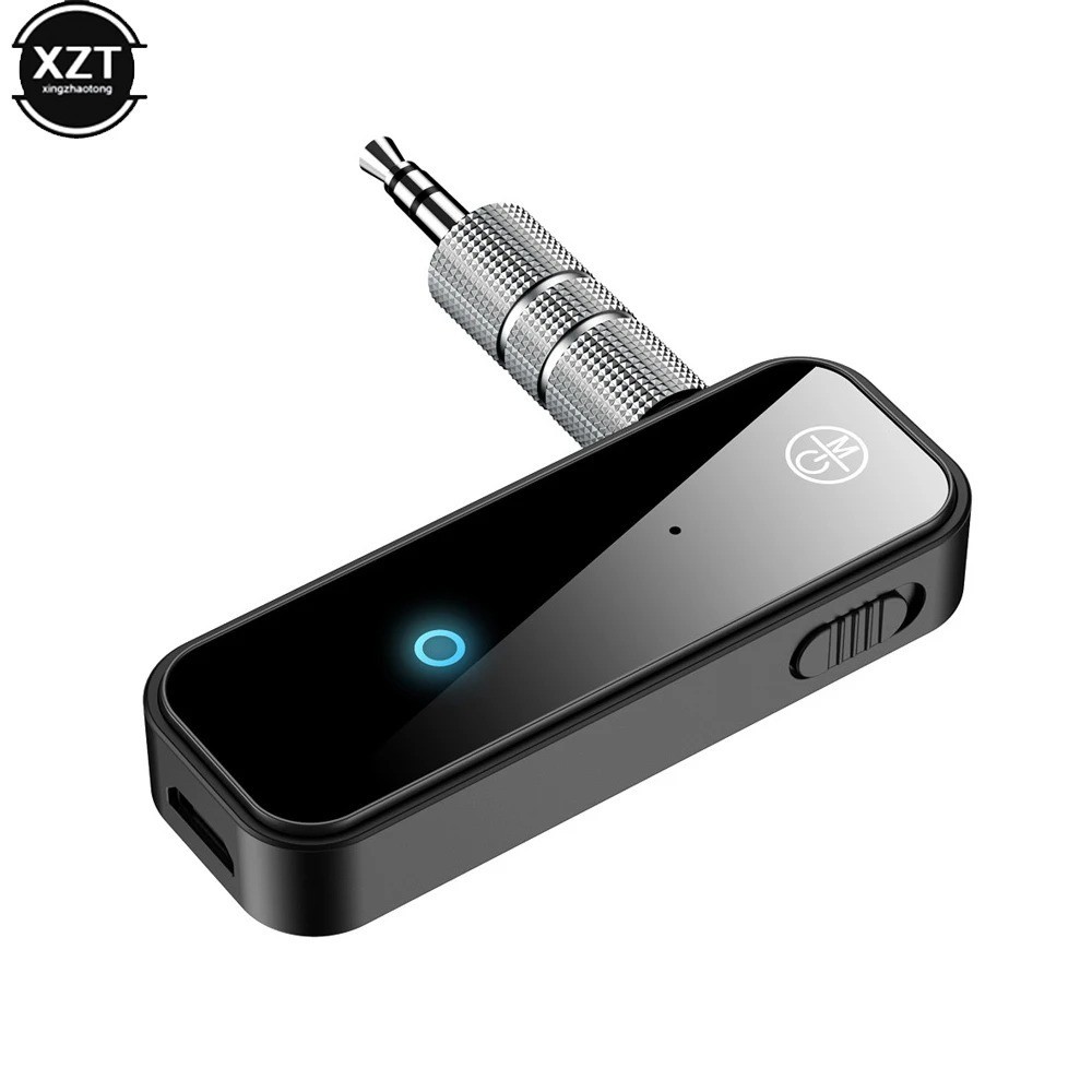 USB Wireless Bluetooth 5.0 Transmitter Receiver 2in1 Audio Adapter 3.5mm Aux Car