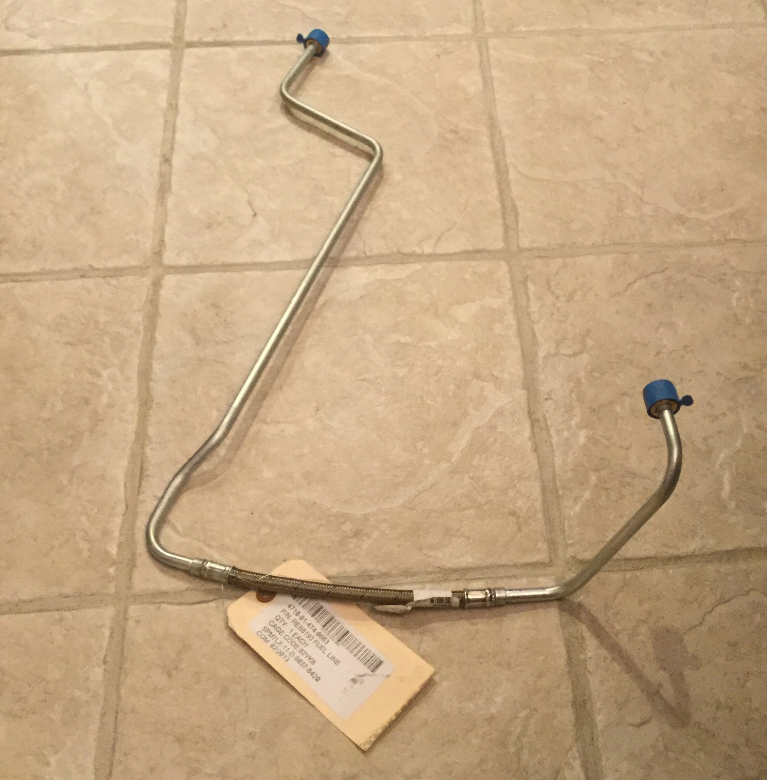 john deere RE60198 230 LC R HX1 hydraulic excavator fuel line military