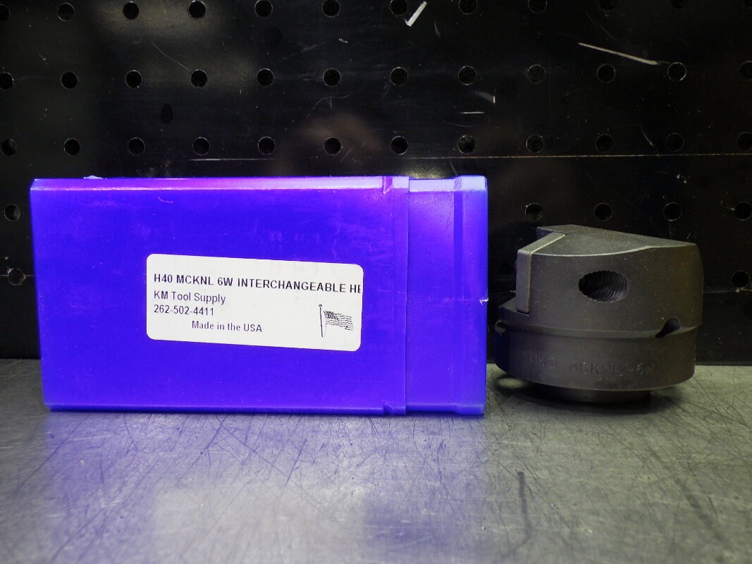 KM Tool H40 Coolant Thru Boring Head 1.83" Pro H40 MCKNL 6W (LOC2706B)
