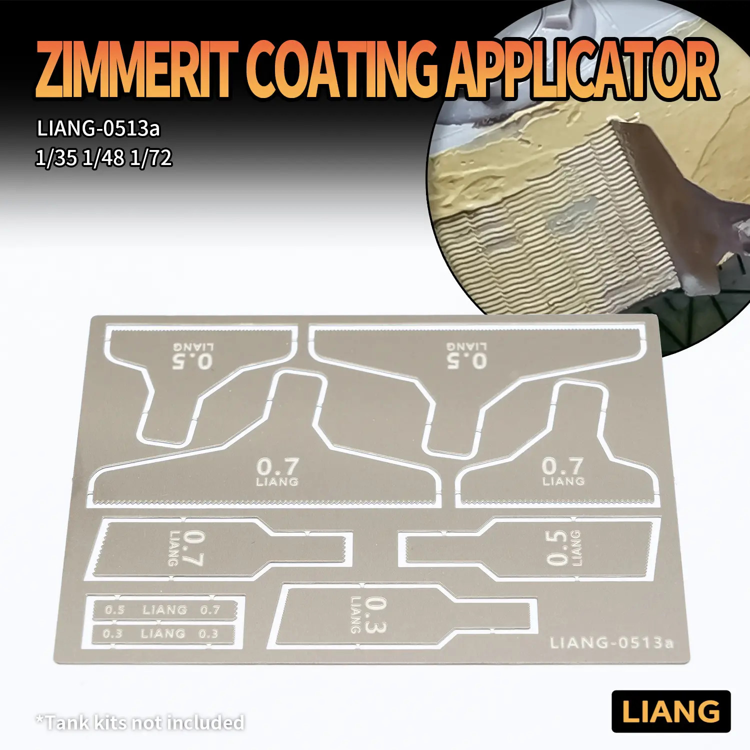 Liang Photoetch Zimmerit Coating Applicator LIANG-0513a