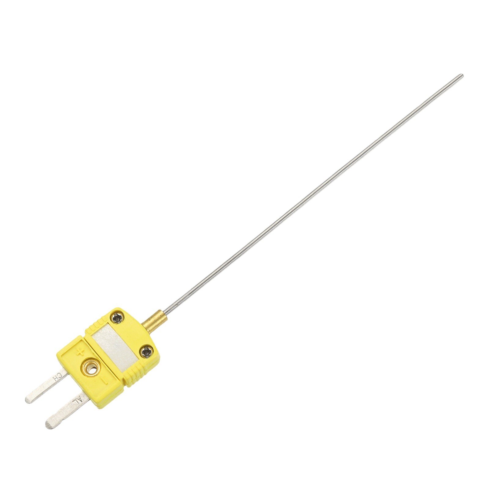 K-Type Thermocouple Temperature Sensor Probes -40-2012 °F Probe 0.06x3.94 in