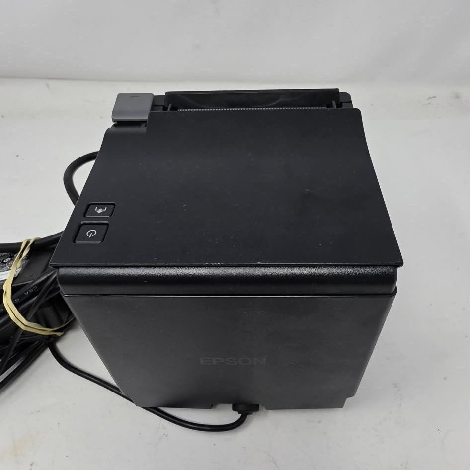 Epson TM-m30II M335A POS Receipt Printer Bluetooth Ethernet USB w/ Power Adapter