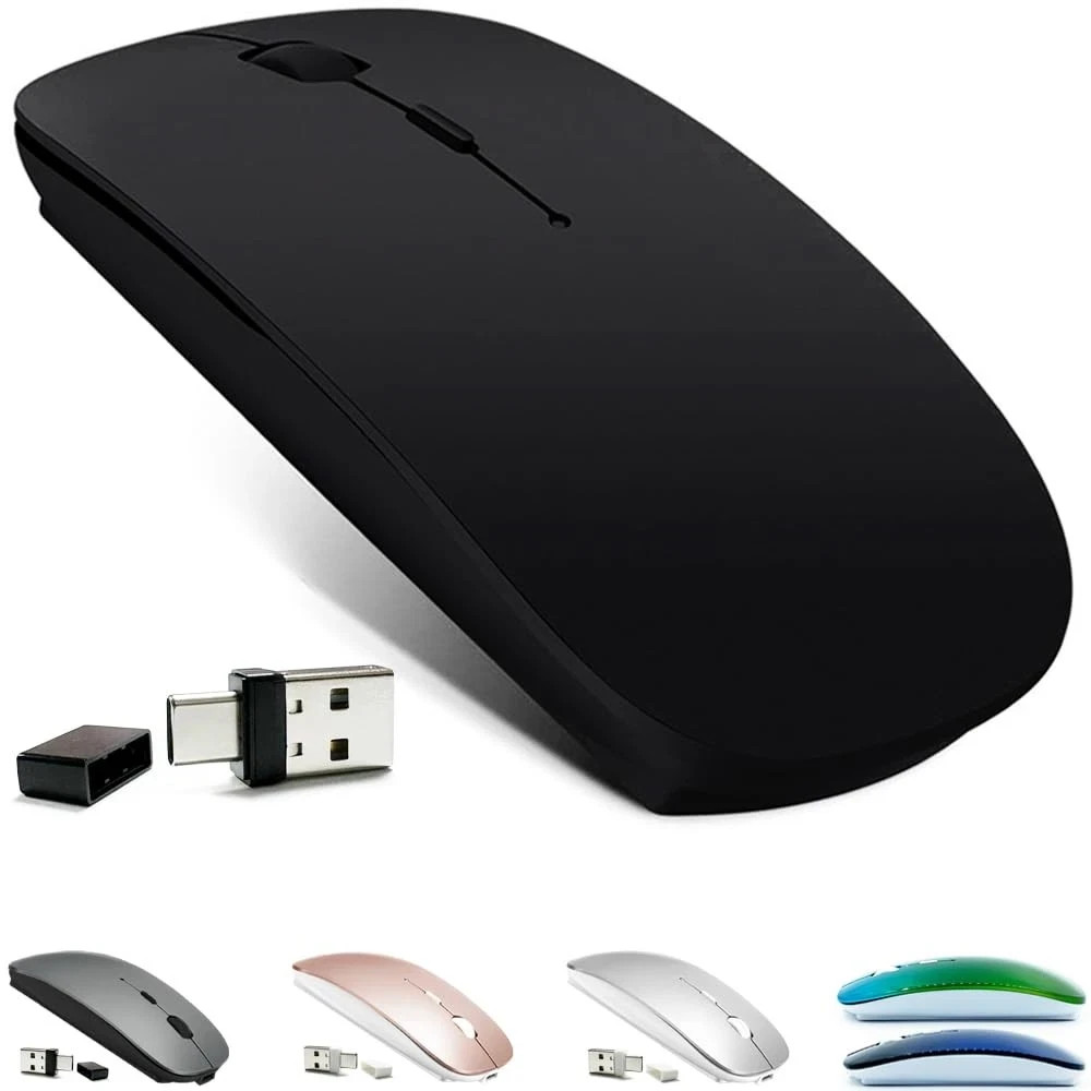 Rechargeable Bluetooth Mouse For Macbook/macbook Air/pro/ipad, Wireless